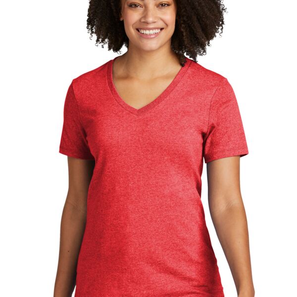 Women's Recycled Blend V Neck Tee Thumbnail