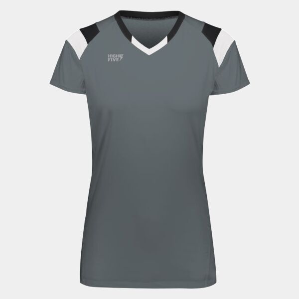 Ladies TruHit Tri-Color Short Sleeve Jersey Thumbnail