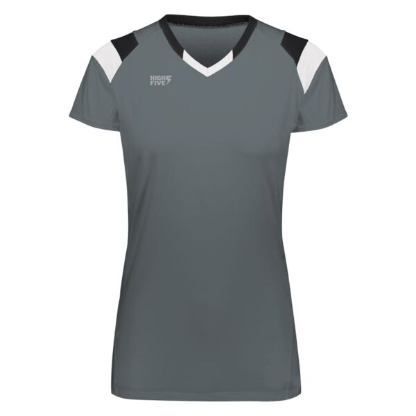 Girls TruHit Tri-Color Short Sleeve Jersey Thumbnail