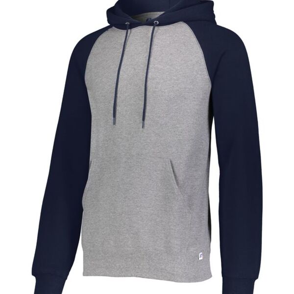 Dri-Power(r)  Fleece Color Block Hoodie Thumbnail