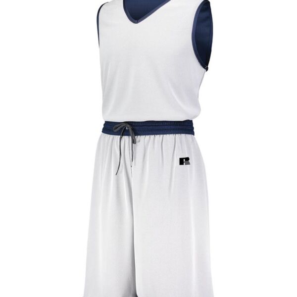 Youth Undivided Solid Single Ply Reversible Jersey Thumbnail