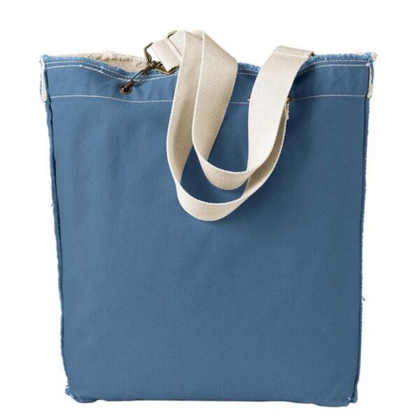 Direct-Dyed Raw-Edge Tote Thumbnail