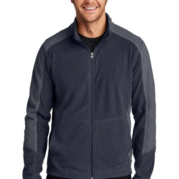 Colorblock Microfleece Jacket Thumbnail