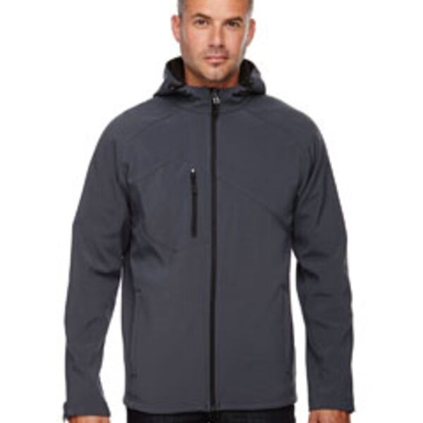 Men's Prospect Two-Layer Fleece Bonded Soft Shell Hooded Jacket Thumbnail