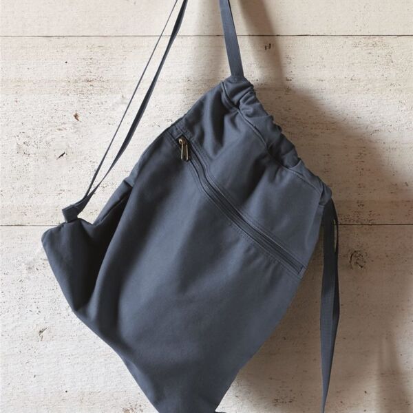 Pigment-Dyed Canvas Drawstring Bag Thumbnail