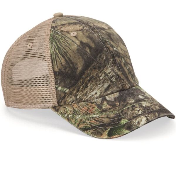 Licensed Camo Washed Mesh Cap Thumbnail