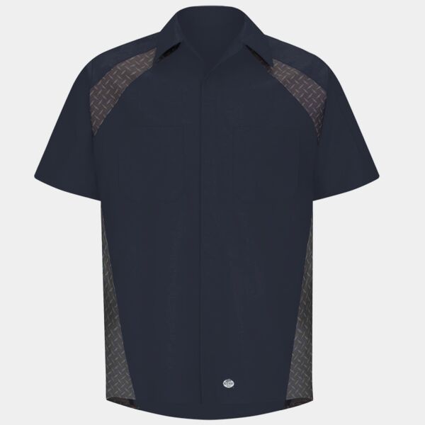 Short Sleeve Diamond Plate Shop Shirt Thumbnail