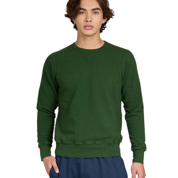 Men's USA Made French Terry Crewneck Sweatshirt Thumbnail