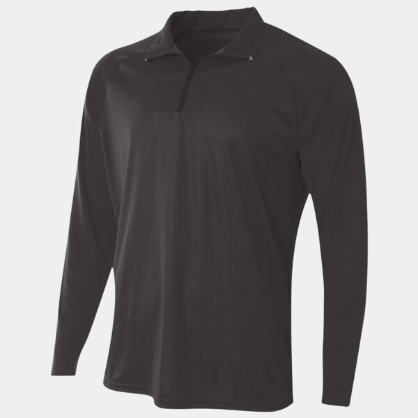 Adult Daily Polyester Quarter-Zip Thumbnail